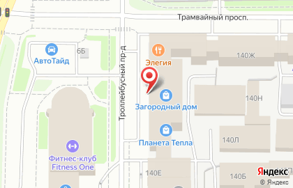 Торговая компания Финстрой СПб на Ленинском проспекте на карте