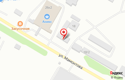 Служба доставки DPD на улице Ефима Мамонтова, 18 на карте
