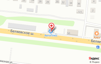 Автомастерская АвтоПлюс в Ленинском районе на карте