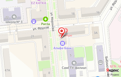 Кулинарная сеть Бико в Новокуйбышевске на карте