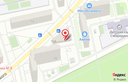Аист на улице Твардовского на карте
