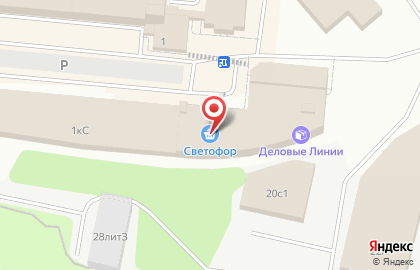 Салон штор Компаньон-Текс на Сосновой улице на карте
