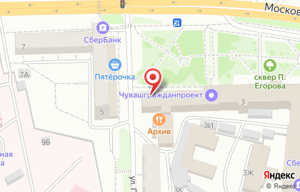 Специализированный застройщик Ипотечная корпорация Чувашской Республики на карте