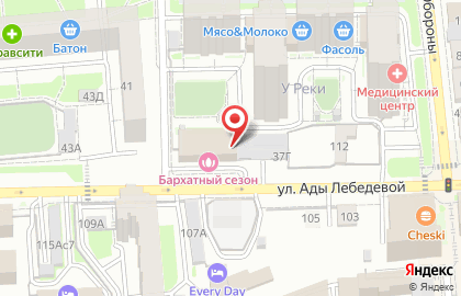 Школа массажа Contour в Центральном районе на карте
