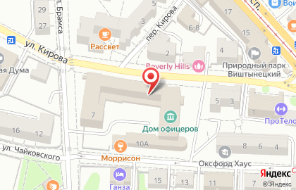 City Express на улице Кирова на карте