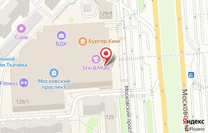 Зоомагазин ЧЕТЫРЕ ЛАПЫ на Московском проспекте на карте