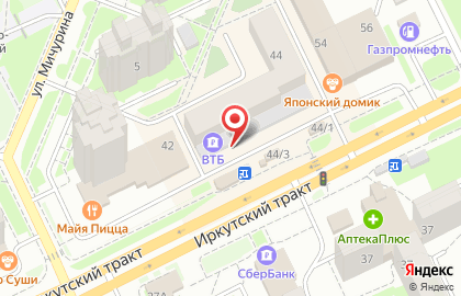 Фирменный салон МТС на Иркутском тракте на карте