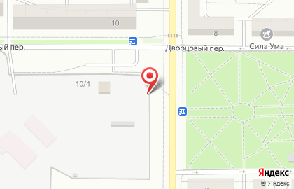 Зебра в Комсомольске-на-Амуре на карте