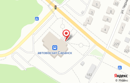 Автовокзал, г. Саранск на карте