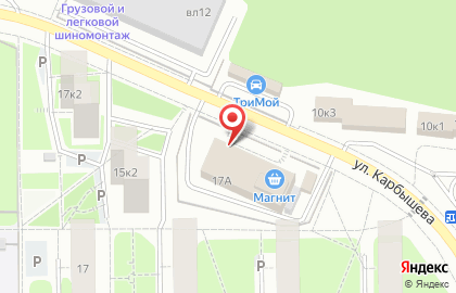 Мастерская в Москве на карте
