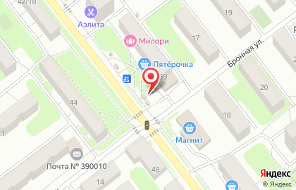 Ледяной домик на Октябрьской улице на карте