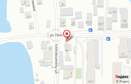 Продуктовый магазин Морячок на улице Курнатовского на карте