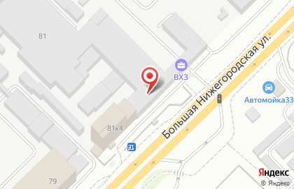 АКБ Московский Индустриальный Банк на Большой Нижегородской улице на карте