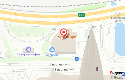 Пункты технического осмотра транспорта ГТО-Техосмотр СПб на Лахтинском проспекте на карте