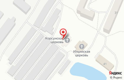 Церковь Казанской Божией Матери на Центральной улице на карте