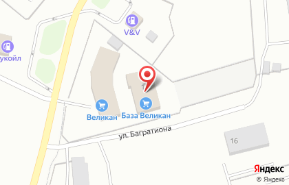 Магазин автозапчастей Великан на карте