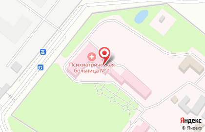Психиатрическая больница на улице Салтыкова-Щедрина на карте
