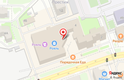 Магазин дисков Кино и музыка на улице Петрищева на карте