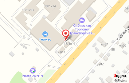 Столовая в Новосибирске на карте