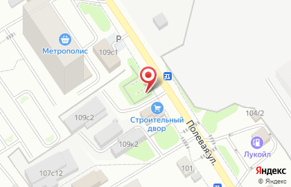 Престиж на Полевой улице на карте