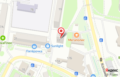 Союзфарма на улице Маковского на карте