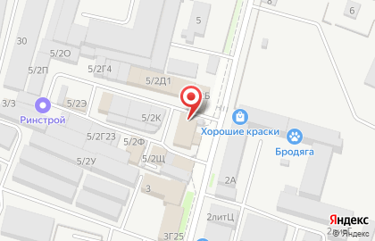 Торгово-монтажная фирма ОптикТорг на улице имени Вишняковой на карте