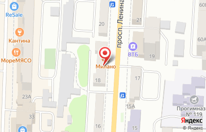Туристическое агентство 1001 тур на проспекте Ленина на карте