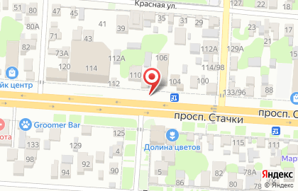 Магазин 1000 и 1 бутылка на проспекте Стачки на карте