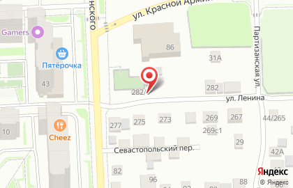 Автосервис Pit stop в Октябрьском районе на карте