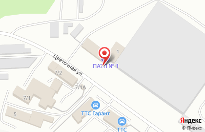 Упатп-1 в Калининском районе на карте