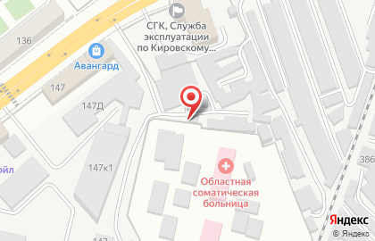Управление ФСИН по Самарской области Областная Соматическая больница на карте