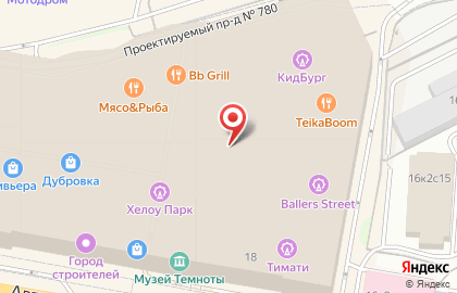Парк виртуальной реальности Unreal Place на карте