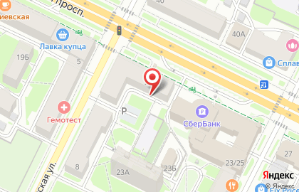 Детская библиотека ЛиК на карте