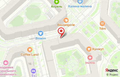 Школа танцев Исключение на улице Петра Ломако на карте