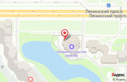 Церковь Божия на карте