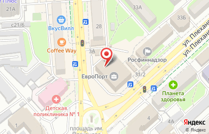 KELLY Services на улице Плеханова на карте