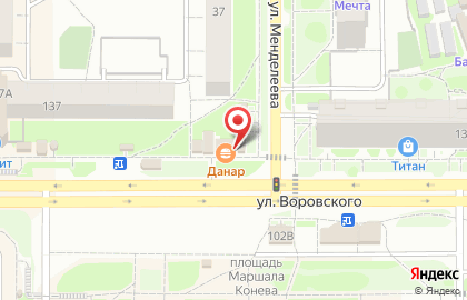 Быстроденьги, ООО Магазин Малого Кредитования на улице Менделеева на карте