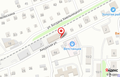 Охранное агентство Гепард-Секьюрити на Амурской улице на карте