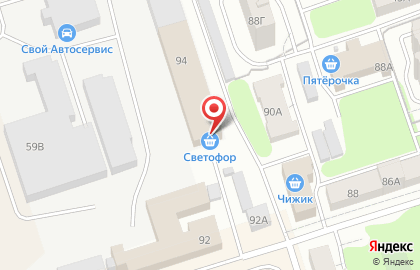 Магазин во Владимире на карте