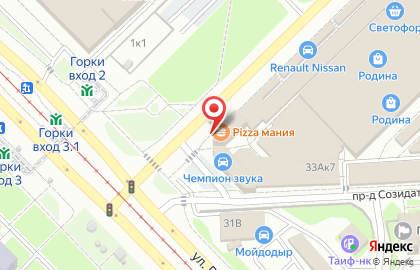 Дверной центр Горки на карте