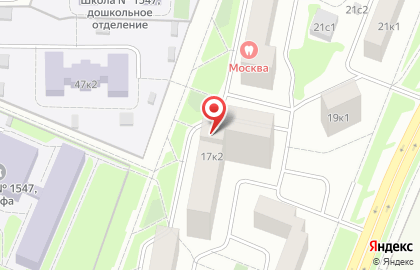 Продуктовый магазин Мини-маркет на улице Марьинский Парк на карте