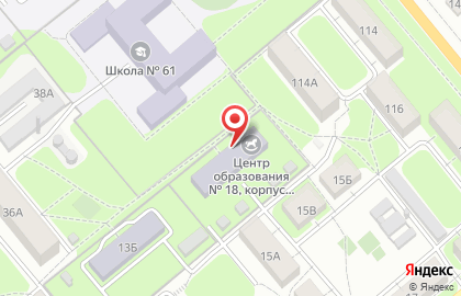 Детский сад №98 в Пролетарском районе на карте