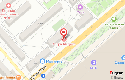 Аптека Айболит-А на проспекте Энтузиастов на карте