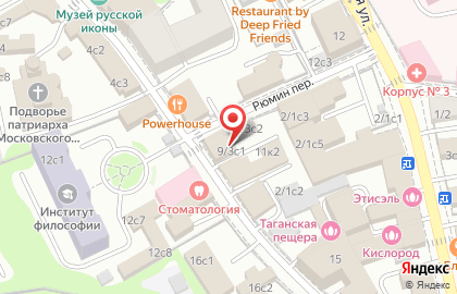 Представительство Ульяновской области при Правительстве РФ на Гончарной улице на карте