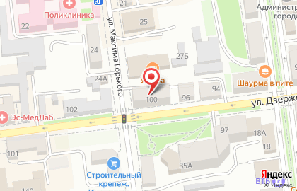 Диагностический центр Новые медицинские технологии на улице Дзержинского на карте