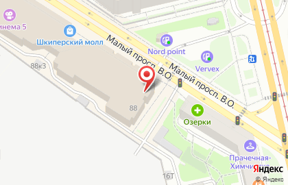 Винный бутик Альта Вина в Василеостровском районе на карте