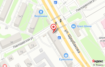 Аптека Живика в Екатеринбурге на карте