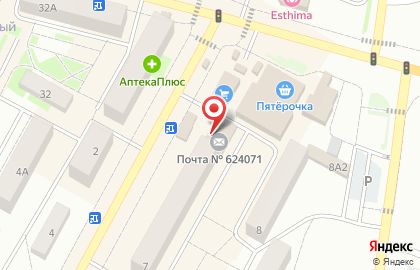 Почта Банк в Екатеринбурге на карте