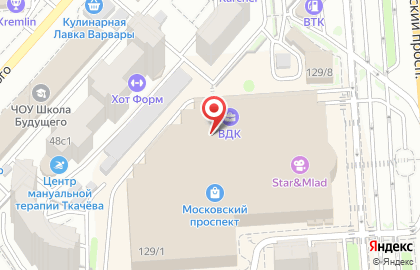 Макдоналдс в Воронеже на карте