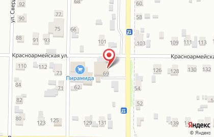Автокомплекс в Хабаровске на карте